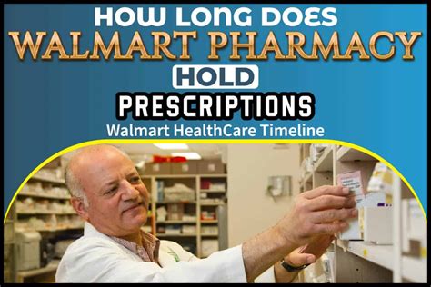 How long does walmart hold prescriptions - Provides comprehensive patient care to customers by processing and accurately dispensing prescription orders; administering immunizations; and administering ...